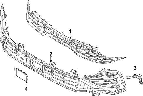 Grille & Components for 2025 Kia K5 #0