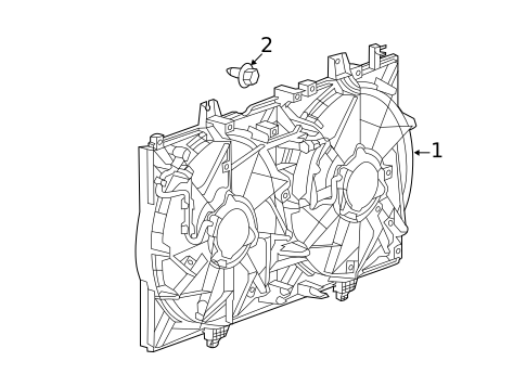 Cooling Fan for 2015 Nissan Rogue #0