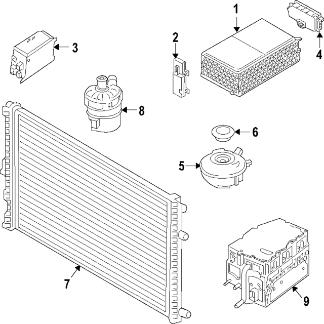 PAB915101C - Hybrid Components: Battery for Porsche Image