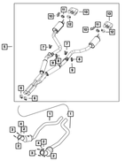 6106312AA - : Flange Lock Nut for Dodge: Challenger, Charger, Dart, Hornet | Fiat: 500 | Jeep: Renegade | Ram: ProMaster City Image
