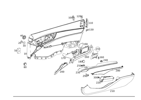 Door Paneling for 2018 Mercedes-Benz SL550 #0