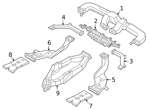Ducts for 2018 Hyundai Elantra GT #0