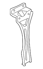 YL2Z16864AA - Body: Latch Support for Ford: Explorer | Mercury: Mountaineer Image