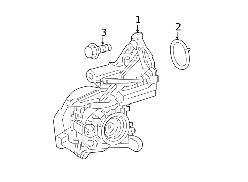 Water Pump for 2020 Toyota RAV4 #0