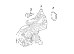 16032F0011 - Belts &amp; Cooling: Engine Water Pump for Toyota Image