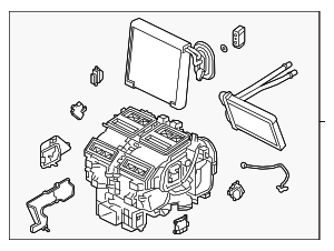 INFINITI Heater Parts Image