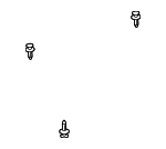 GD7A50EA1 - Body: Bumper Cover Fastener for Mazda: 2, 3, 5, 6, CX-3, CX-30, CX-5, CX-50, CX-7, CX-70, CX-9, CX-90, Millenia, MPV, MX-30 EV, MX-5 Miata, Protege, Protege5, RX-8 Image