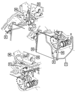 6507440AA - Air Conditioning &amp; Heater: Stud for Mopar Image