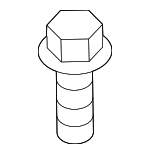 30622598 - Body: Fender Bolt for Volvo: C40 Recharge, EC40, EX90, S60, S90, V60, V60 Cross Country, V90, V90 Cross Country, XC40, XC40 Recharge, XC60, XC90 Image