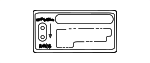 69339AA020 - Body: Info Label for Scion: xA, xB, xD | Toyota: 4Runner, Avalon, Camry, Corolla, Cressida, Highlander, Land Cruiser, Matrix, Prius, RAV4, Sequoia, Sienna, Tacoma, Tercel, Tundra, Venza, Yaris Image