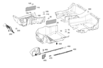 2386806100 - : Front Floor Covering for Mercedes-Benz Image