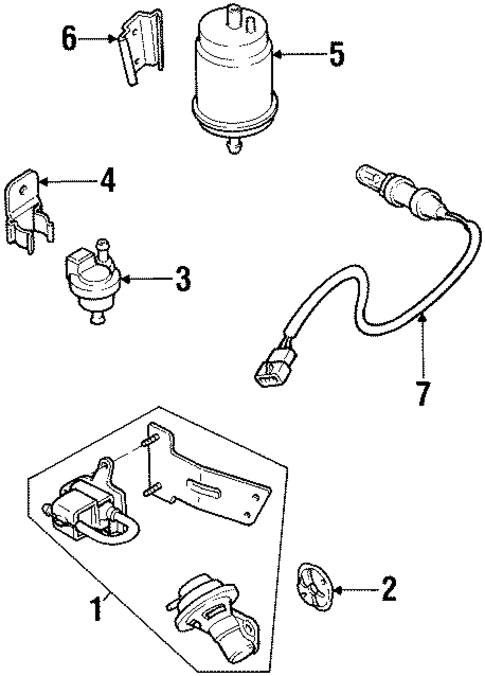 EGR System for 1995 Kia Sportage #0