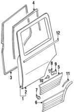 MB860748 - : Outer Panel for Mitsubishi Image
