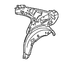 2036307901 - Body: Inner Panel Assembly for Mercedes-Benz Image