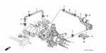 91405P8EA01 - Engine: CLAMP, TUBE (D15) for Honda Image