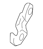 60264SHJA00ZZ - : Fender Bracket for Honda: Odyssey Image