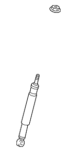 485308Z078 - : Shock Absorber (Left, Right, Rear) for Toyota: Tacoma Image