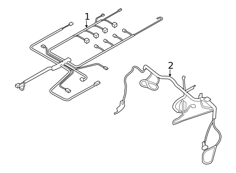 Wiring Harness for 2014 Mini Cooper Countryman #0