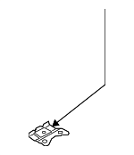 76494CA000 - Body: Extension Bracket for Nissan Image