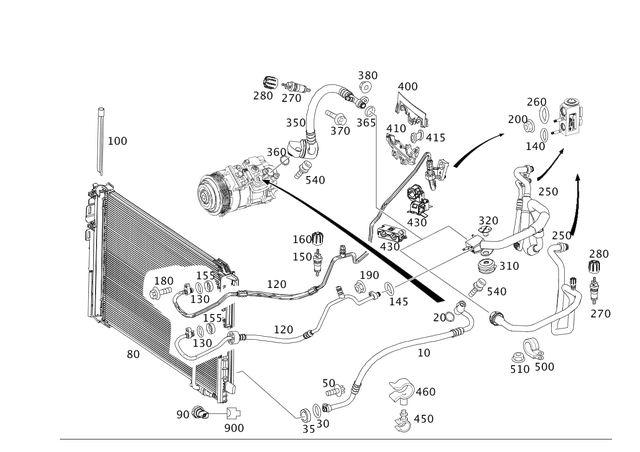 4658 - Heating and Ventilation: Hexalobular Screw for Mercedes-Benz Image image