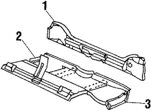 Rear Body for 1987 Buick Regal #0