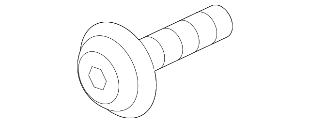 Gmc Terrain Fender Bag Of 10 GM Fender Liner Bolts – Torx Pan Head Screw #8, OEM 11570637 (Fits 2008-2021) Oem Fender Flares Silverado - Foto 3