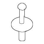 51471919209 - Engine: Intake Duct Retainer for BMW Image