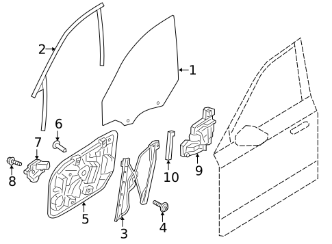 Front Door for 2019 Volvo XC90 #2