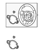 32288784 - Steering: Steering Wheel for Volvo: S60, S90, V60, V60 Cross Country, V90, V90 Cross Country, XC60, XC90 Image