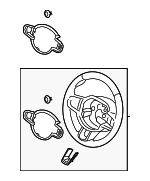 32288767 - Steering: 2016-2025 Volvo - Steering Wheel for Volvo: V90, V90 Cross Country, XC60, XC90 Image