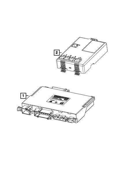 Keys, Modules and Engine Controllers for 2025 Dodge Durango #2