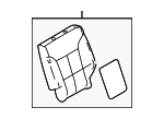 BA1Z7866800E - Body: Seat Back Pad for Lincoln: MKX Image