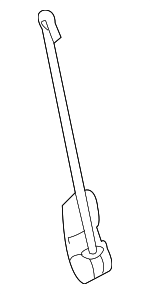 7T4Z78613D10AA - Body: Seat Belt Guide for Ford: Edge | Lincoln: MKX Image