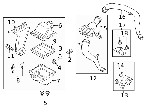 Air Intake for 2025 Ford F-150 #0