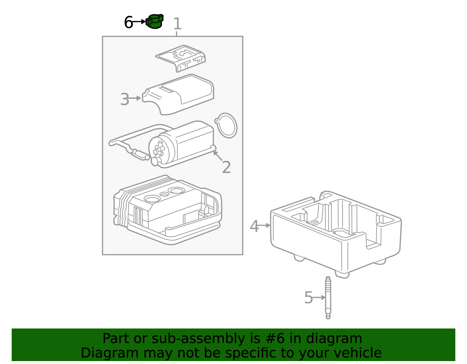2013-2016 Chevrolet Multi-Purpose Nut 11611175 GM | GMPartsDirect.com