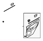 1K2NA68520Y3 - : Door Trim Panel for Kia: Spectra Image