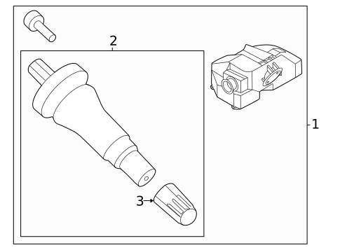Tire Pressure Monitor Components for 2026 Lincoln Navigator #0