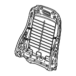 52108054046 - Body: Seat Back Frame for BMW: i8, M2 Image