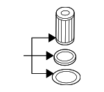 6D115562 - Engine: Oil Filter for Audi: A3, A4, A4 Quattro, RS3, TT, TT Quattro, TT RS Quattro, TTS Quattro Image