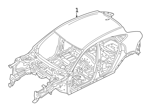 Body Shell for 2020 Jaguar E-Pace #0
