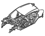 J9C6312 - Body: Body Assembly for Jaguar: E-Pace Image