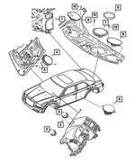 5064982AN - Electrical: Amplifier for Mopar Image