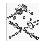 530003B560 - Universals &amp; Rear Axle: Carrier for Hyundai Image