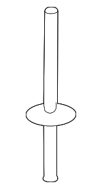 MR473000 - Body: Center Support Rivet for Mitsubishi Image