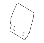 5F9Z7460508BC - Body: Seat Back Panel for Ford Image