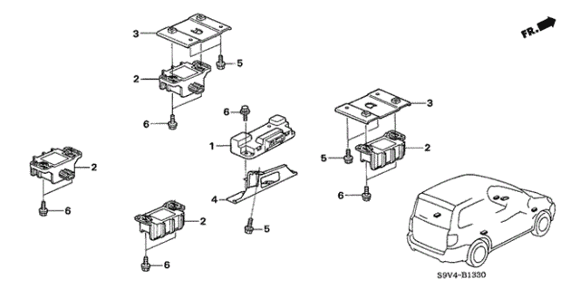 TPMS Unit for 2005 Honda Pilot #0