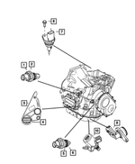 6501714 - Electrical: Hex Head Bolt And Coned Washer for Mopar Image