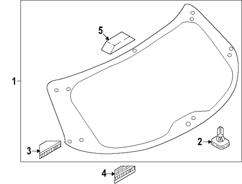 Glass - Lift Gate for 2024 Mazda CX-90 #0