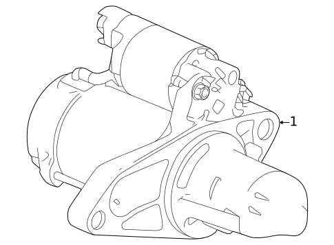 Starter & Related Components for 2023 Honda Pilot #0