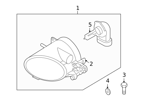 Fog Lamps for 2010 Volvo V70 #0